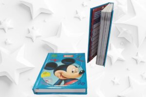Diario scuola non datato Mickey Mouse