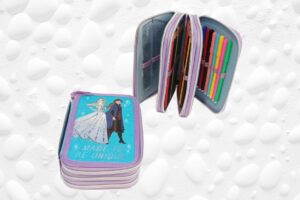 Astuccio Frozen con 3 scomparti