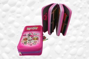 Astuccio Lol con 3 scomparti
