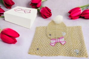 Set Baby cuffia e scaldacollo 2-4 anni Biagiotti
