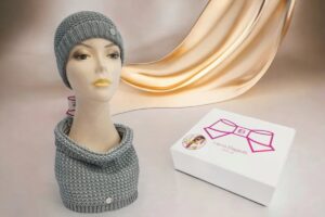 Set Baby cuffia e saldacollo 4-6 anni Biagiotti