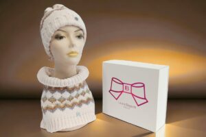 Set Baby cuffia e scaldacollo 6-12 anni Biagiotti