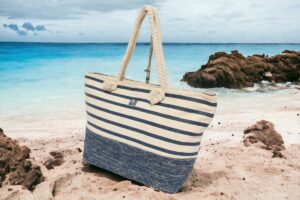 Borsa mare tela AQUA