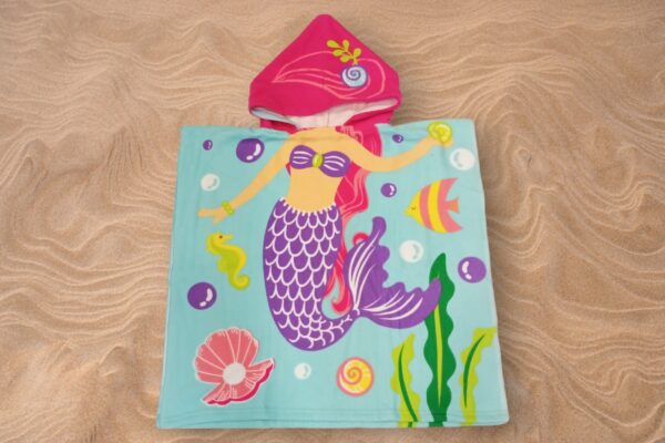 Asciugamano con cappuccio bimba MOOD 3-6 anni