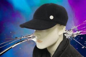 Cappellino uomo con visiera Made in Italy lana