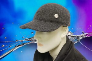 Cappellino uomo con visiera Made in Italy lana