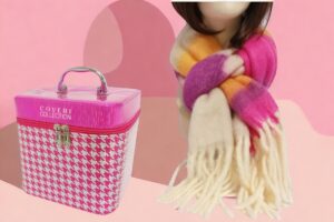 Sciarpa Donna in beauty case con specchietto interno Coveri Collection