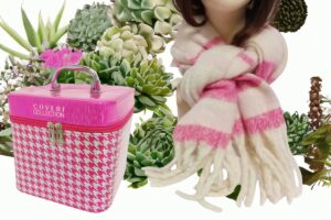 Sciarpa Donna in beauty case con specchietto interno Coveri Collection