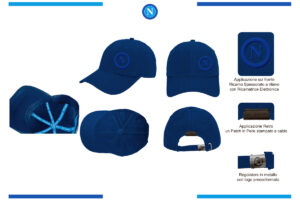 Cappello baseball junior Napoli