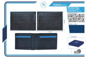 Portafoglio classico saffiano 100% pelle Napoli