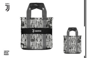 Borsa shopping canvas Juventus