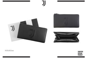 Portafoglio grande in pelle Juventus
