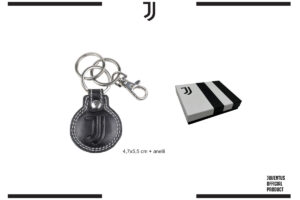 Portachiavi in pelle Juventus