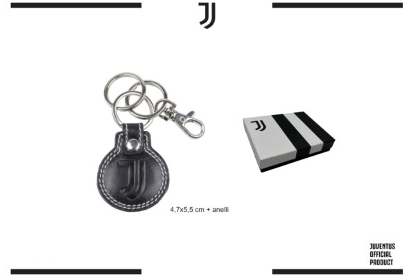 Portachiavi in pelle Juventus