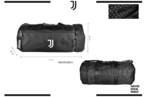Borsone con portachiavi Juventus
