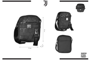 Borsello con portachiavi stampato Juventus