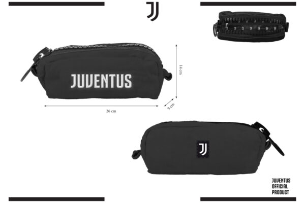 Beauty big canvas con zip grande Juventus