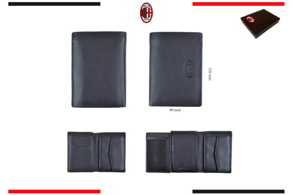Portafoglio tascone in pelle Milan
