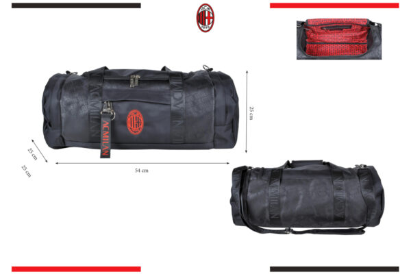 Borsone con portachiavi Milan