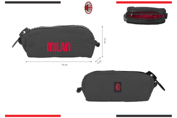 Beauty big canvas con zip grande Milan