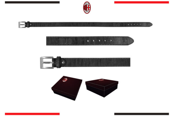 Cintura sport in box 100% pelle MIlan