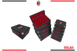 Set box storage 10 pz Milan con angoli metallo