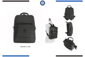 Borsa zaino in pelle Inter