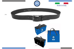 Cintura 100% pelle in box Made in Italy Inter