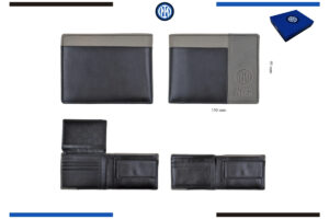Portafoglio in pelle Inter