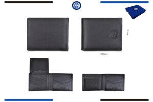 Portafoglio in pelle Inter