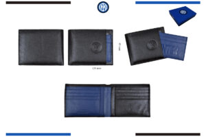 Portafoglio in pelle Inter