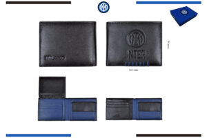 Portafoglio in pelle Inter
