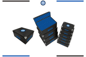 Set box storage 10 pz Inter con angoli metallo