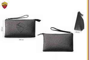 Pochette piccola in pelle Roma