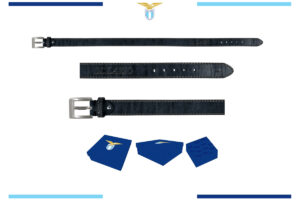 Cintura sport in box 100% pelle Lazio