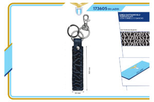 Portachiavi saffiano 100% pelle Lazio