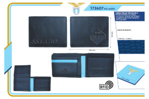 Portafoglio full grain slim 100% pelle Lazio