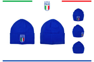 Cuffia skipper con Logo ricamato Italia