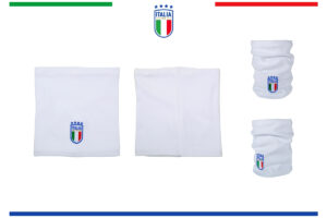 Scaldacollo con Logo ricamato Italia