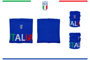 Scaldacollo con Logo ricamato Italia