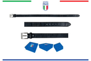 Cintura sport in box 100% pelle Italia