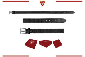Cintura sport in box 100% pelle Torino
