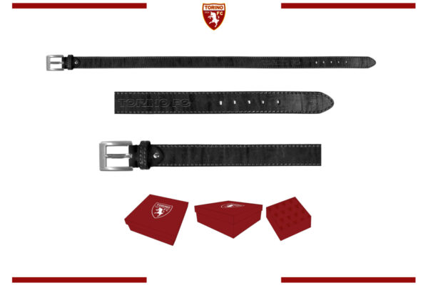 Cintura sport in box 100% pelle Torino