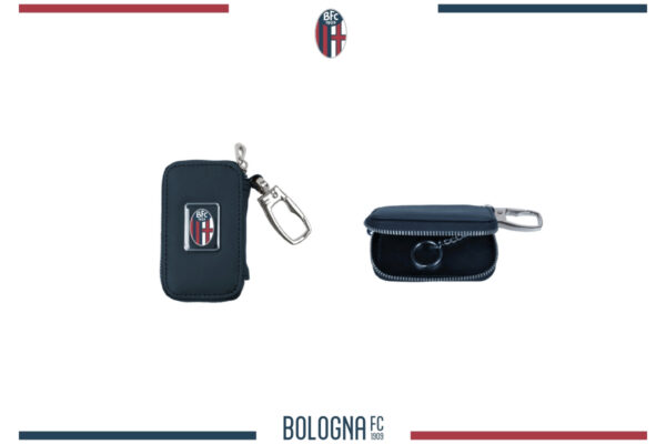 Portachiavi in pelle con zip Bologna