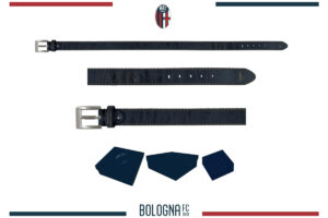 Cintura sport in box 100% pelle Bologna