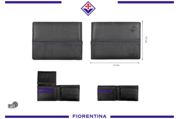 Portafoglio in pelle Fiorentina